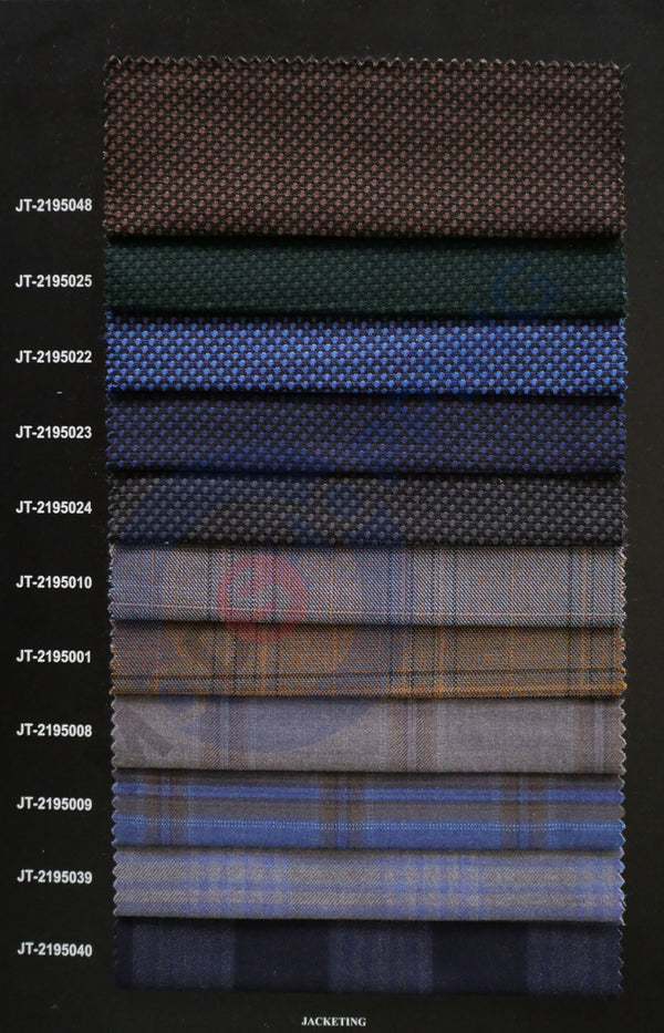 Custom Jacket Finest Bespoke  Fabrics Jacketing By L & T