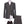 Load image into Gallery viewer, Dark Brown And Black Houndstooth 3 Piece Suit Modshopping Clothing
