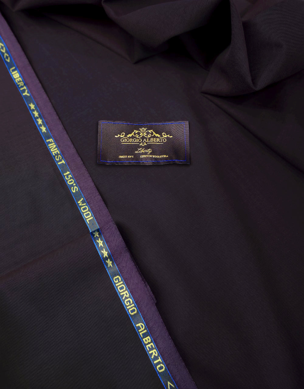 Dark Purple and Black Two Tone Fabric 01
