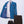 Load image into Gallery viewer, Deep Sky Blue Birdseye 3 Button 60s Fashion Blazer Jacket Modshopping Clothing
