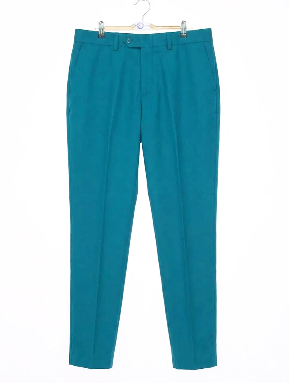 Deep Sky Blue Chino Trousers
