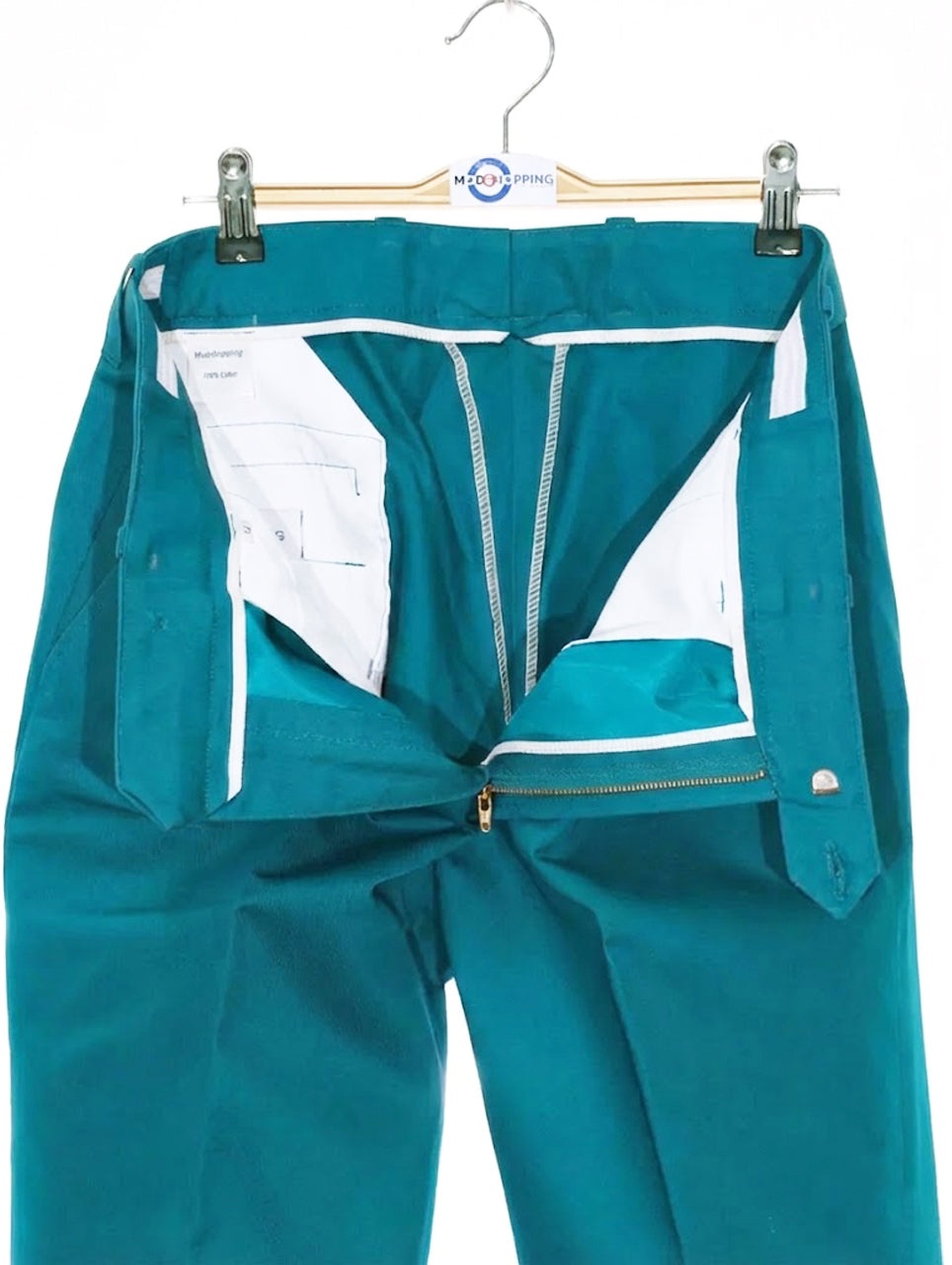 Deep Sky Blue Chino Trousers