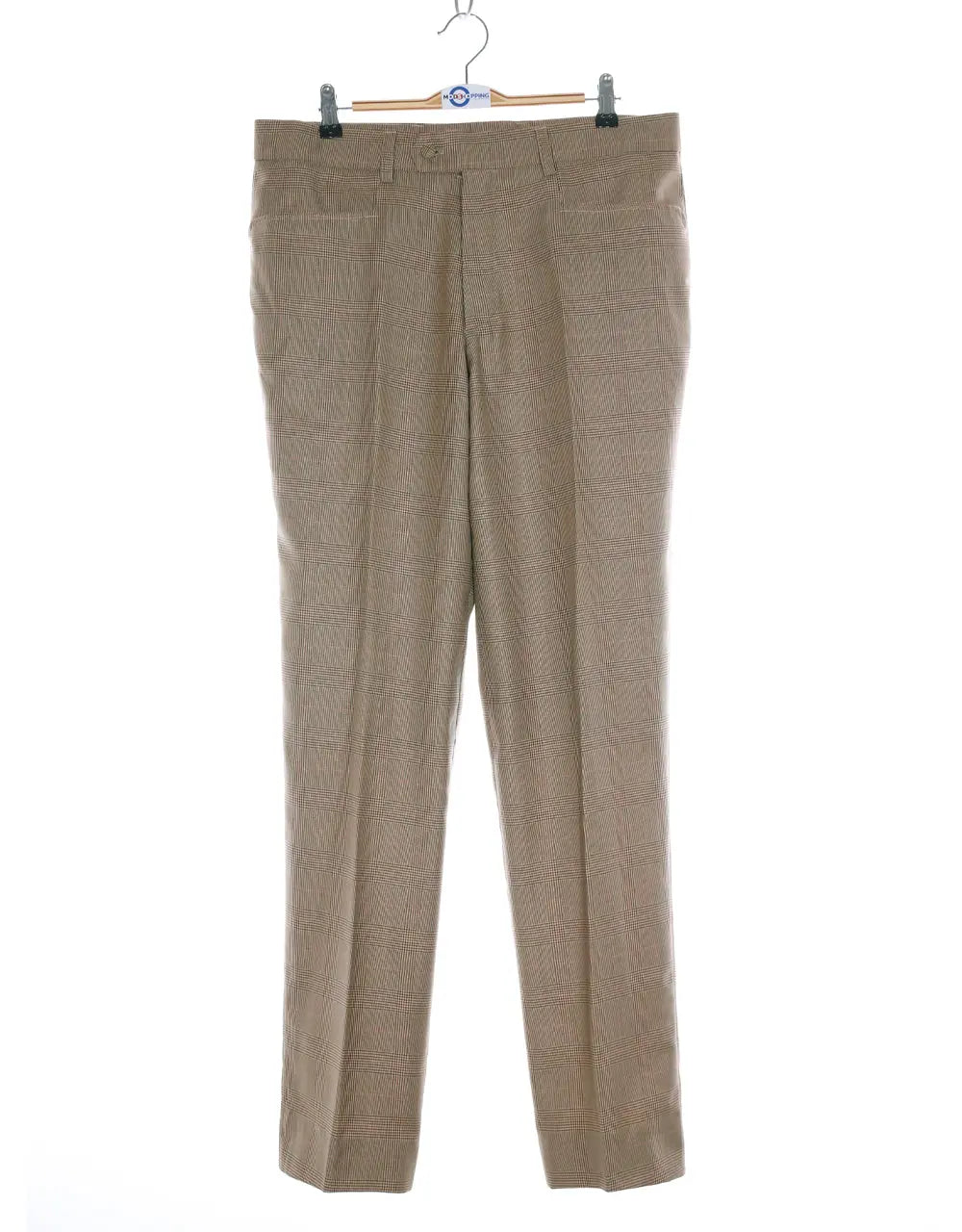 Double Breasted Suit | Brown Prince Of Wales Check Suit Modshopping Clothing