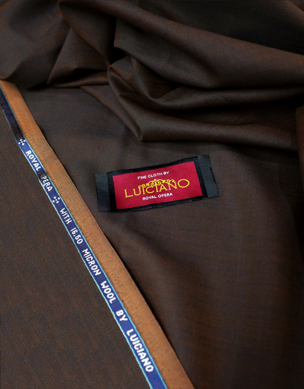 Men's Light Brown & Black Two Tone Suit |Mod Style 3-Button