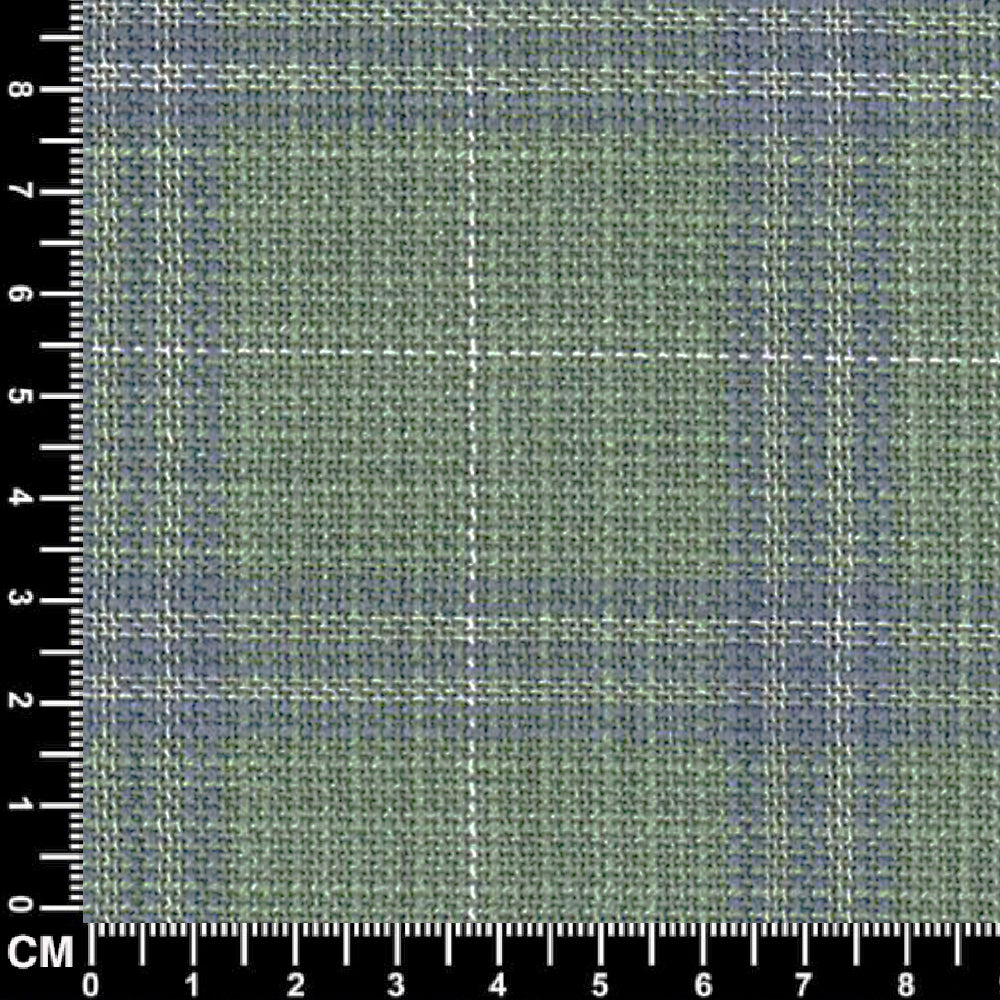 Light Green Plaid Check Fabric