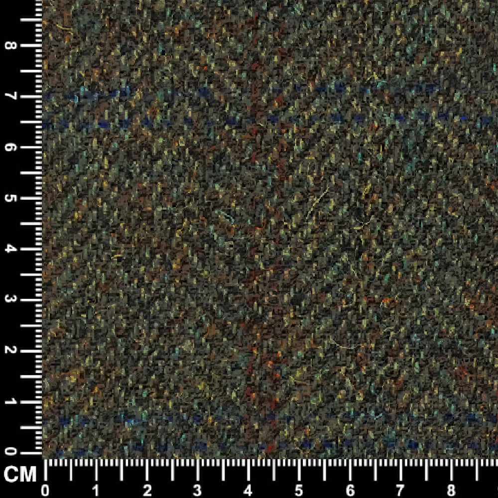 Olive Green Herringbone Fabric Size