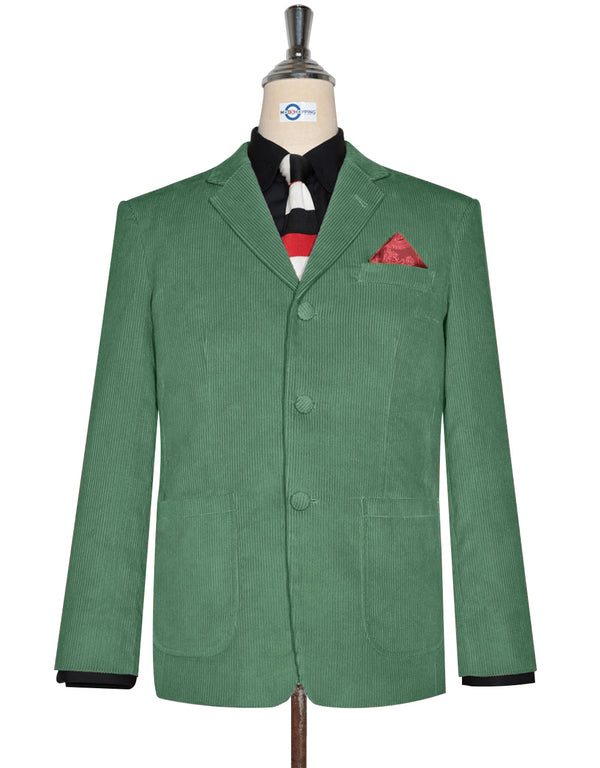 Corduroy Jacket - Green Corduroy Jacket