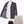 Load image into Gallery viewer, Grey And Navy Blue Stripe Jacket | 60s Style Jacket. Modshopping Clothing
