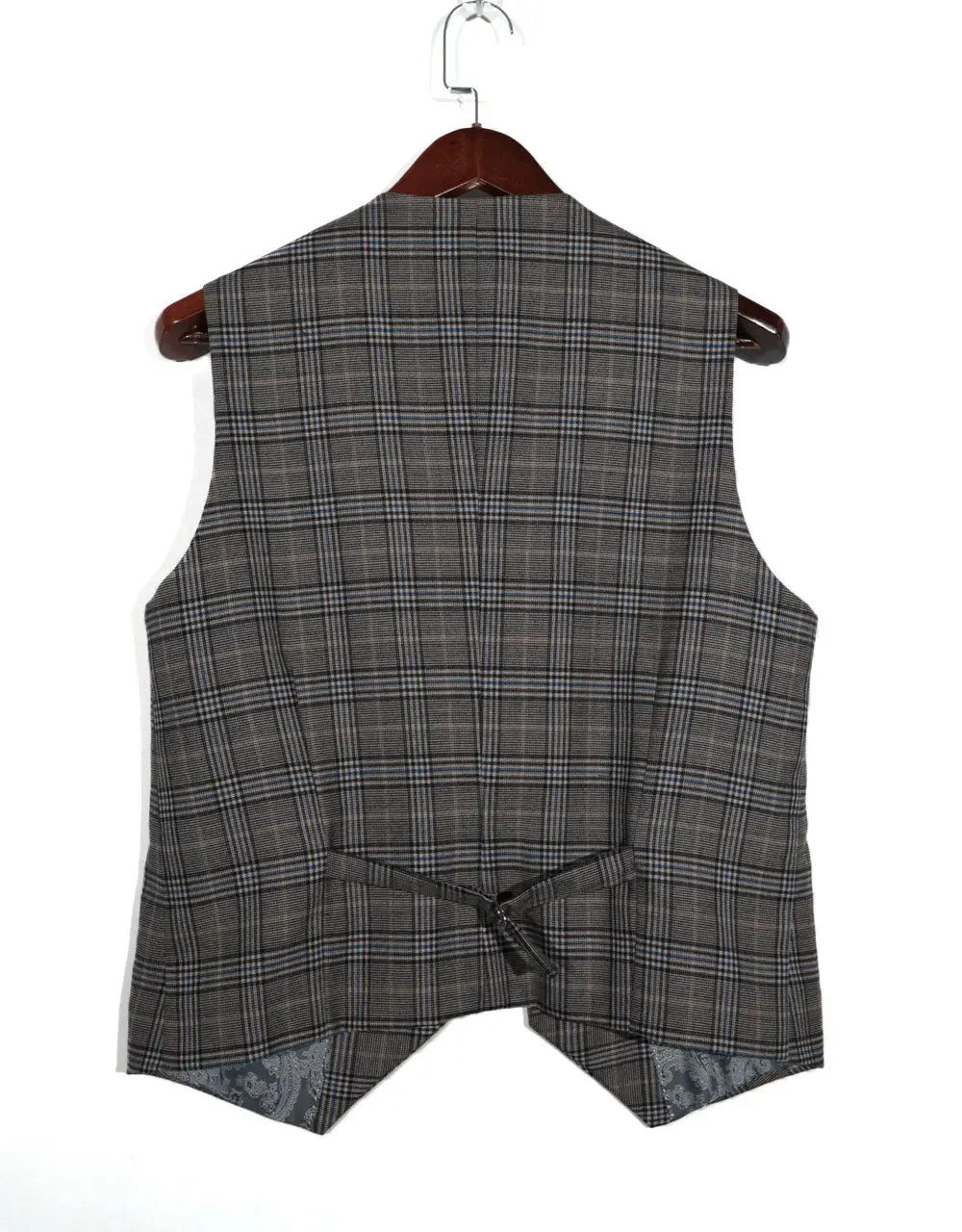 Grey Prince of Wales Check 3 Piece Suit Modshopping Clothing