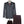 Load image into Gallery viewer, Charcoal Grey Herringbone Tweed Jacket
