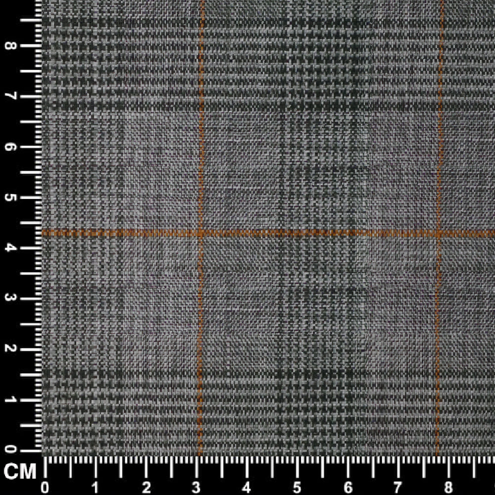 Grey & Burnt Orange Prince of Wales Suit