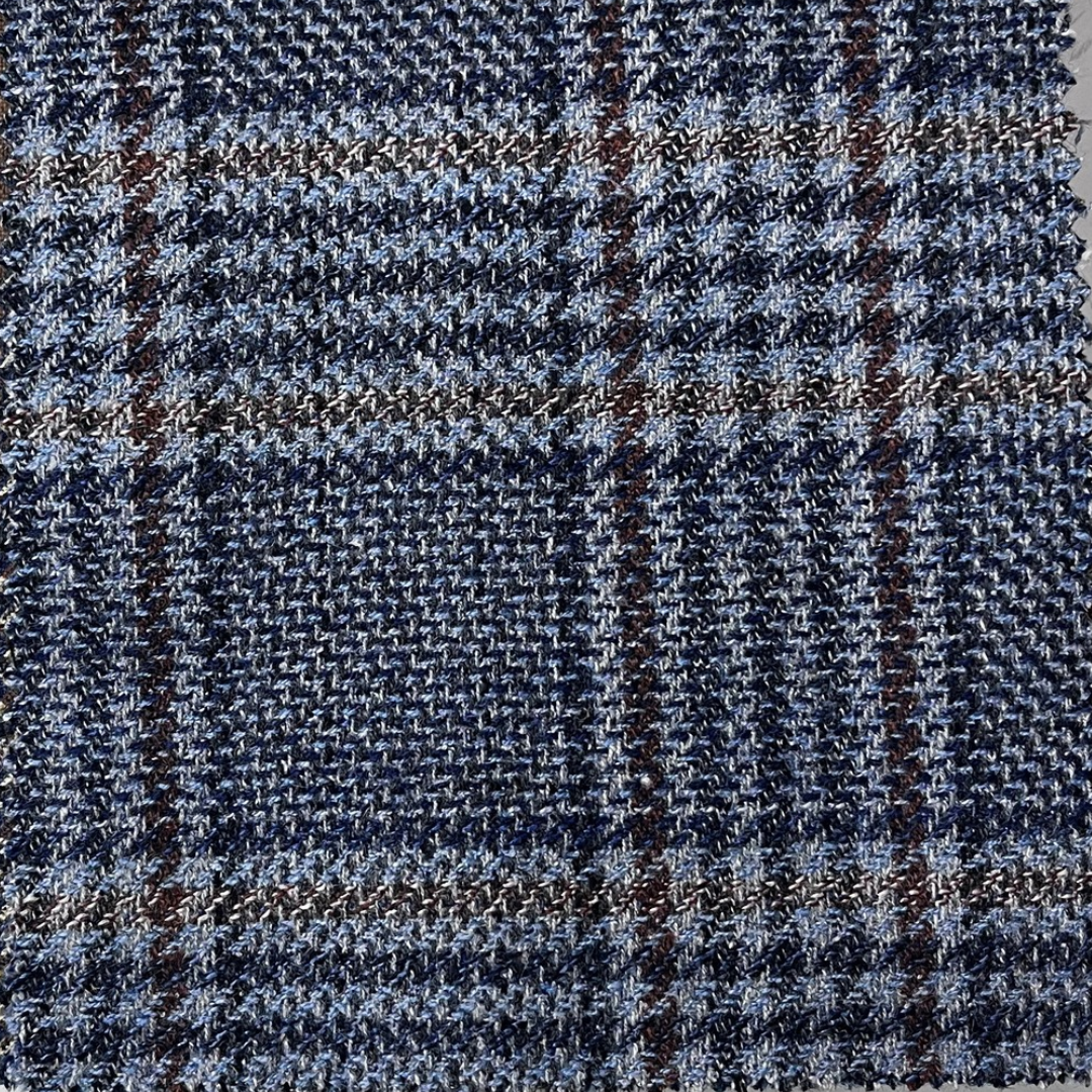 Grey POW Check JTY-079 Fabric
