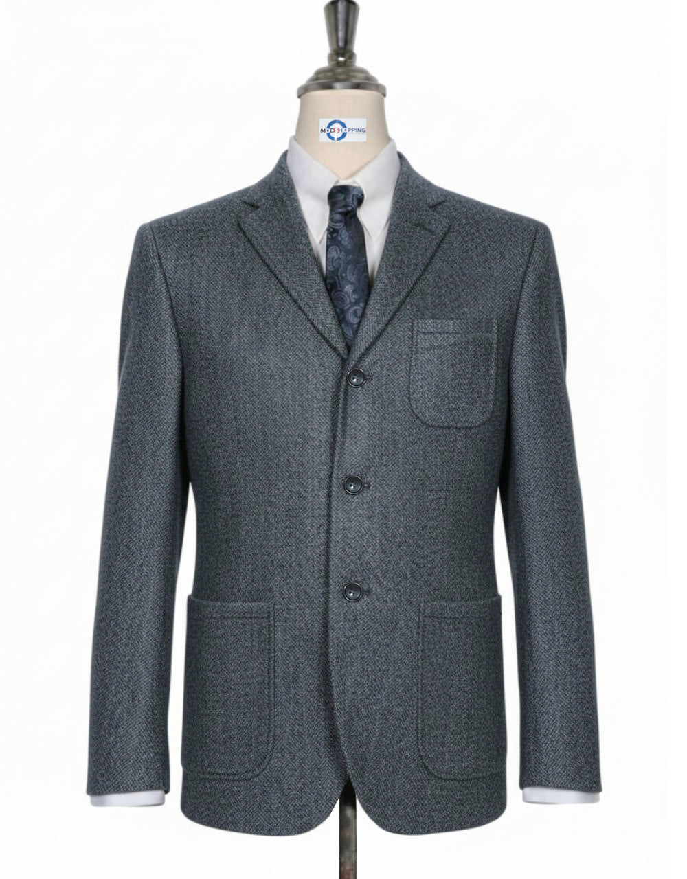 Grey Tweed Jacket 