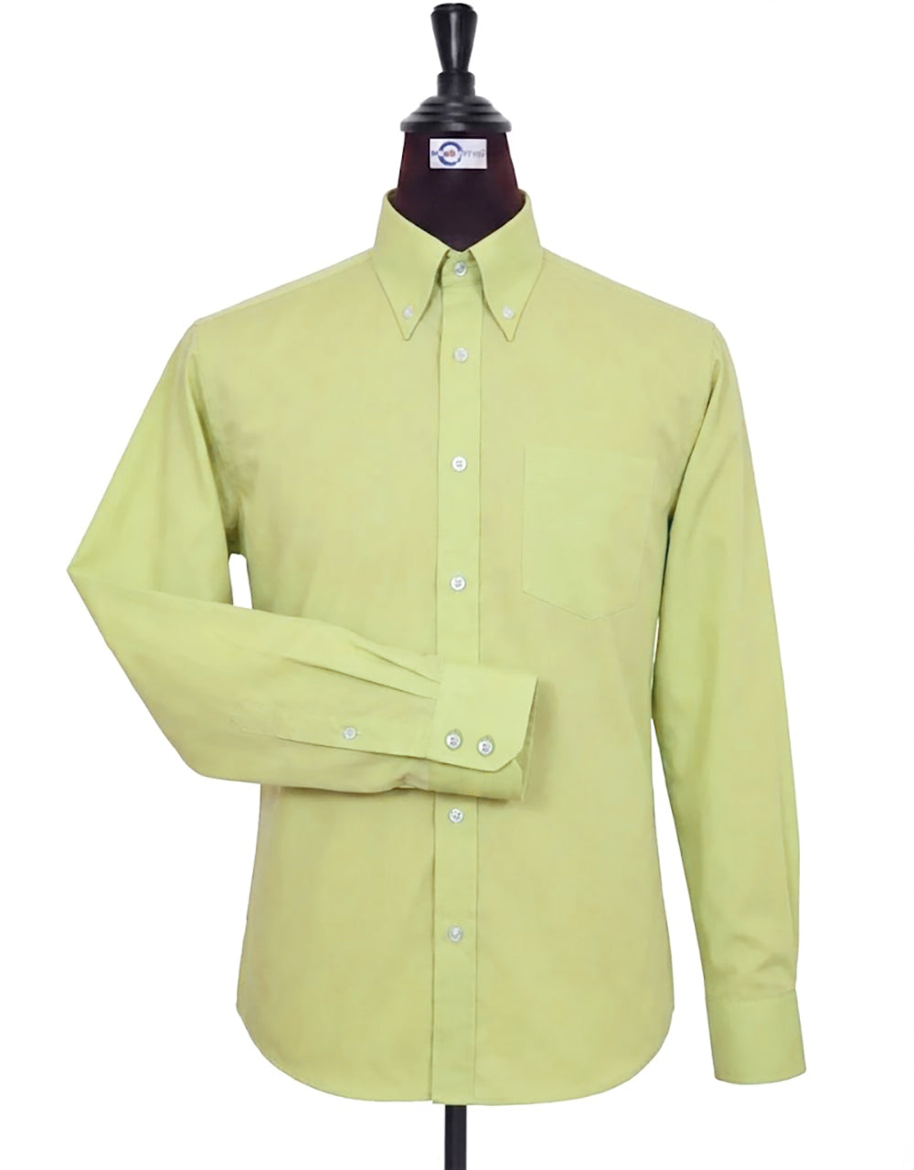 Lemon Green Button Down Shirt