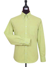 Lemon Green Button Down Shirt