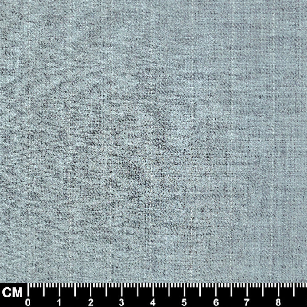 Light Grey and White Pinstripe Fabric Size