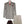 Load image into Gallery viewer, Linen  Brown and Grey Striped Blazer Modshopping Clothing
