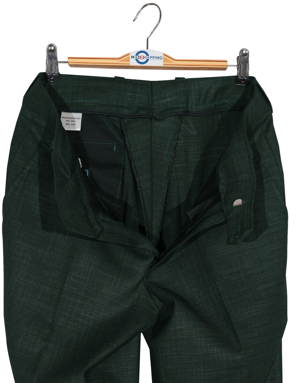 Martini Green Linen Suit