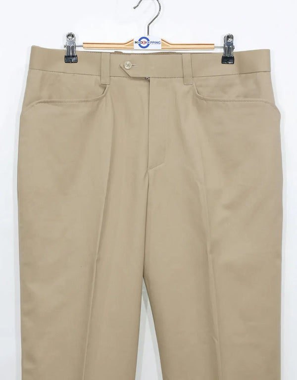 Mens Chino Trousers | 60s Vintage Style Light Khaki Chino Trouser Modshopping Clothing