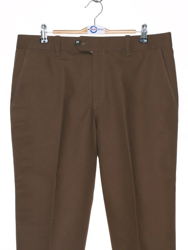 Mod Sta Press Trouser | Brown Sta Press Trouser Modshopping Clothing