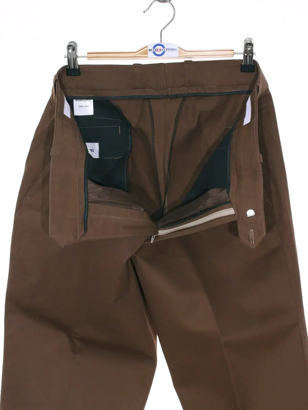Mod Sta Press Trouser | Brown Sta Press Trouser Modshopping Clothing