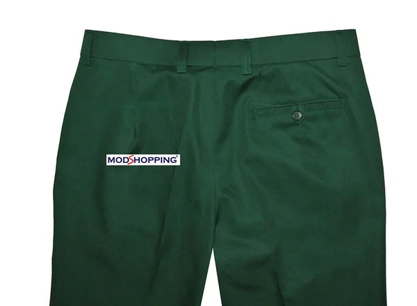 Mod Sta Press Trousers |  Green Sta Press Trouser Modshopping Clothing