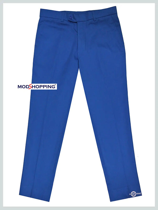 Mod Sta Press Trousers|  Air Force Blue Sta Press Trouser Modshopping Clothing