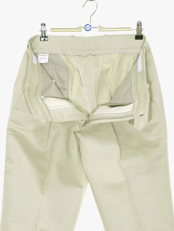 Mod Sta Press Trousers - Beige Sta Press Trouser Modshopping Clothing