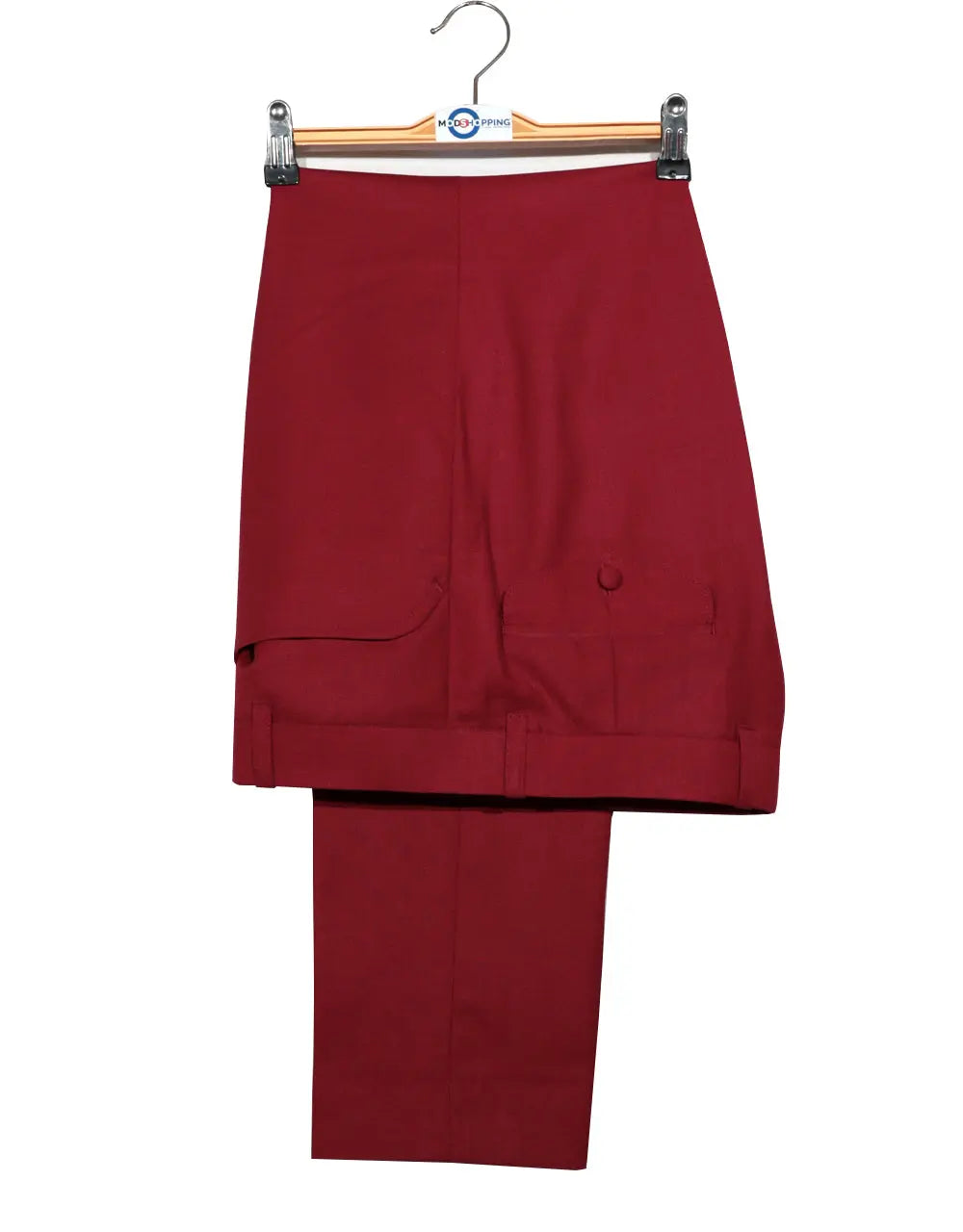 Mod Suit - 60s Style Red Wedding Suit Modshopping Clothing