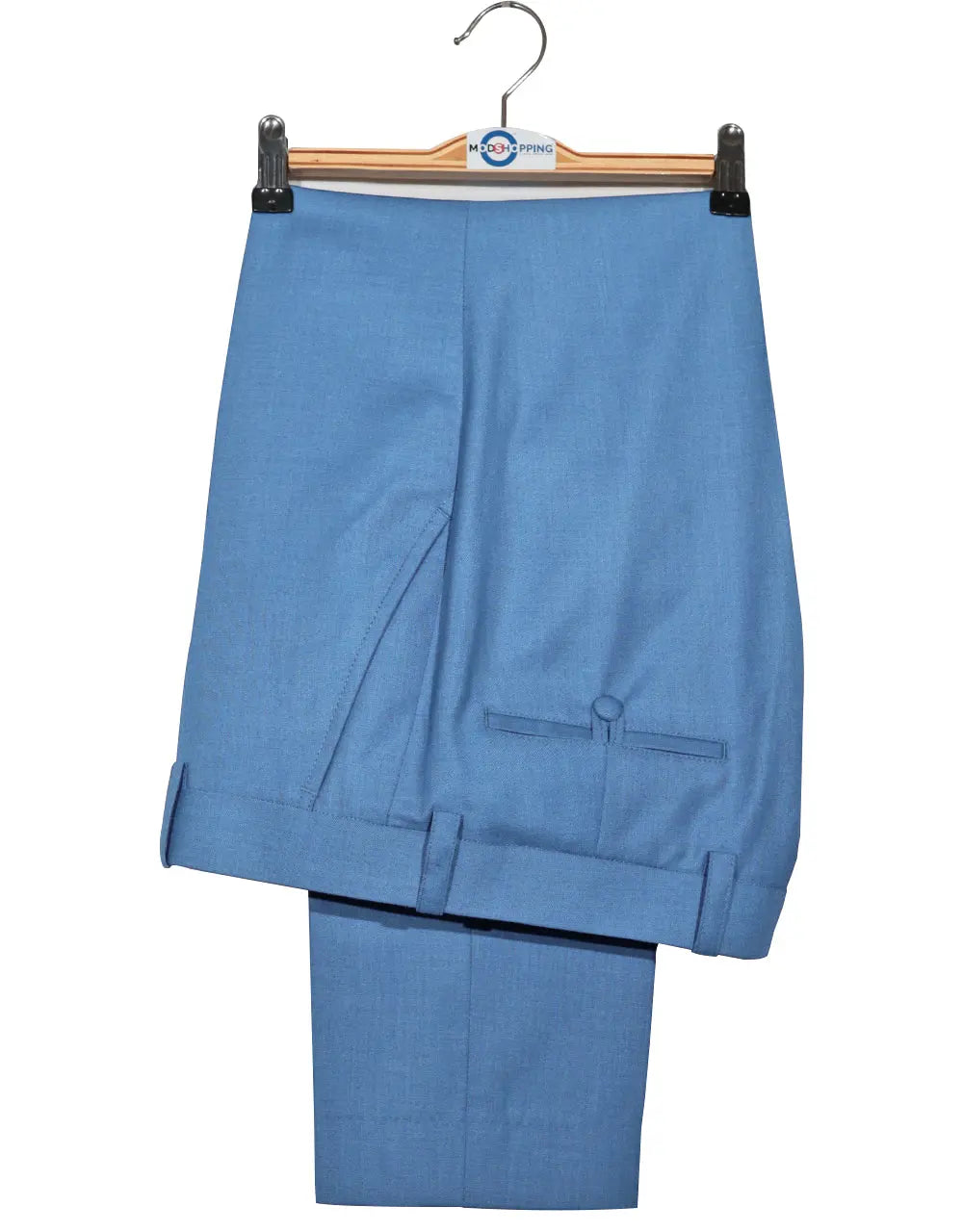 Mod Suit - 60s Vintage Style Sky Blue Shark Skin Suit Modshopping Clothing