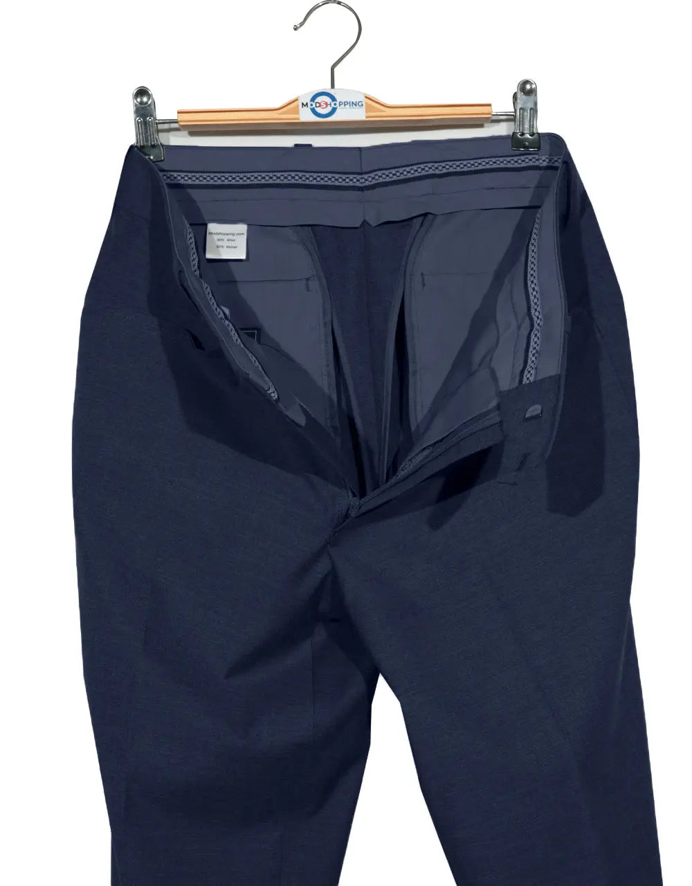 Mod Suit - Vintage Style Dark Navy Blue Black Velvet Suit Modshopping Clothing