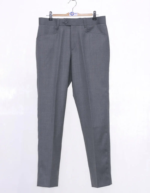 Mod Suits | 60s Style Grey Peak Lapel Suit For Men Modshopping