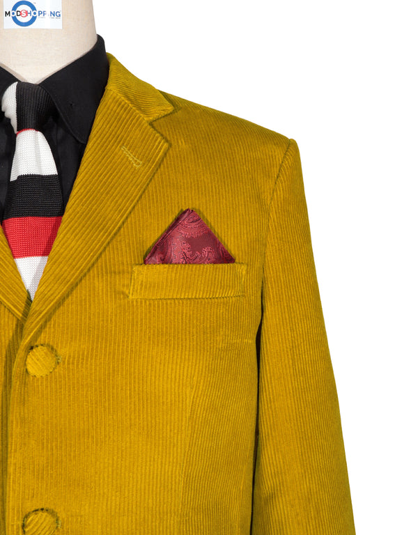 Corduroy Jacket - Mustard Corduroy Jacket