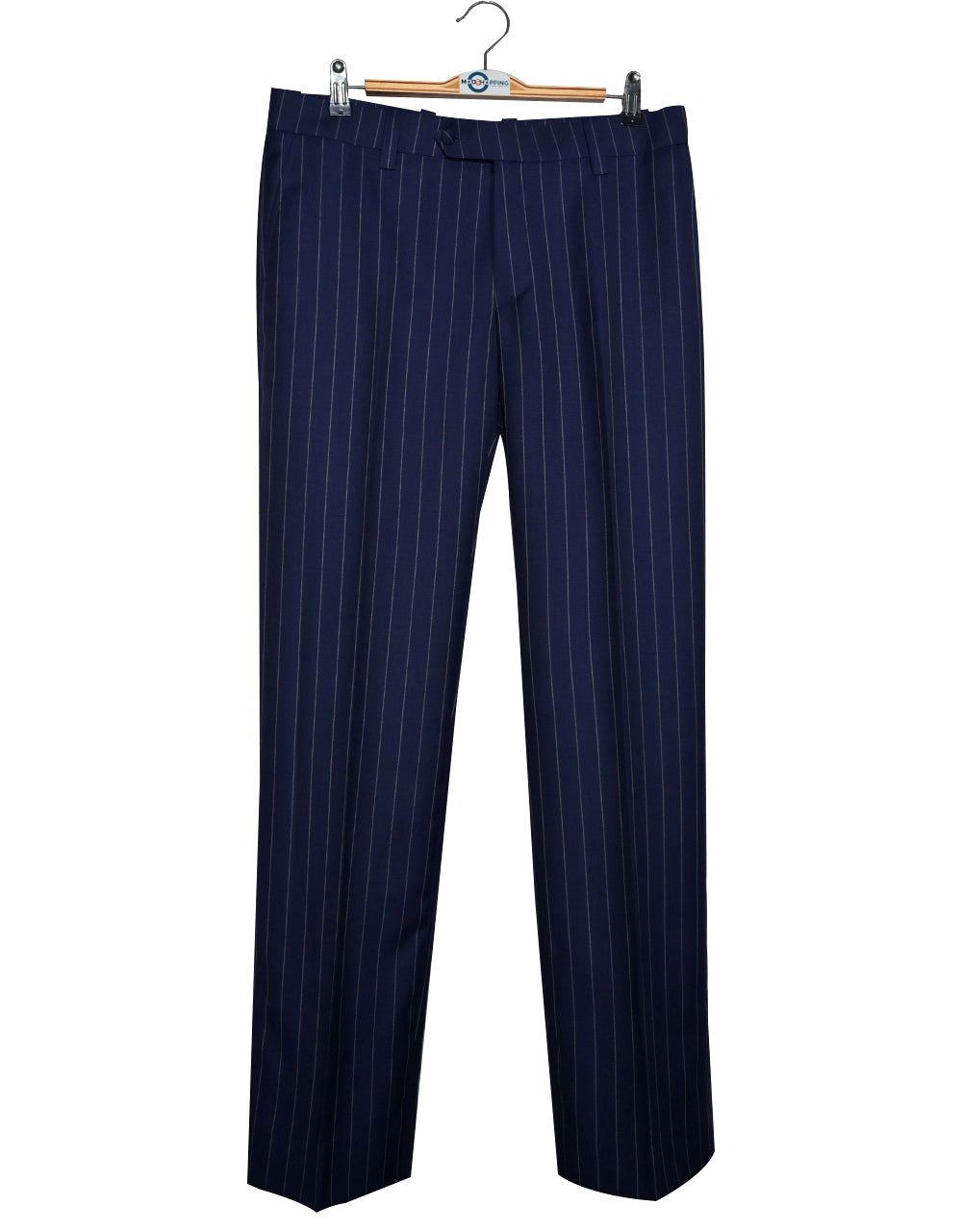 Navy Blue Stripe Suit