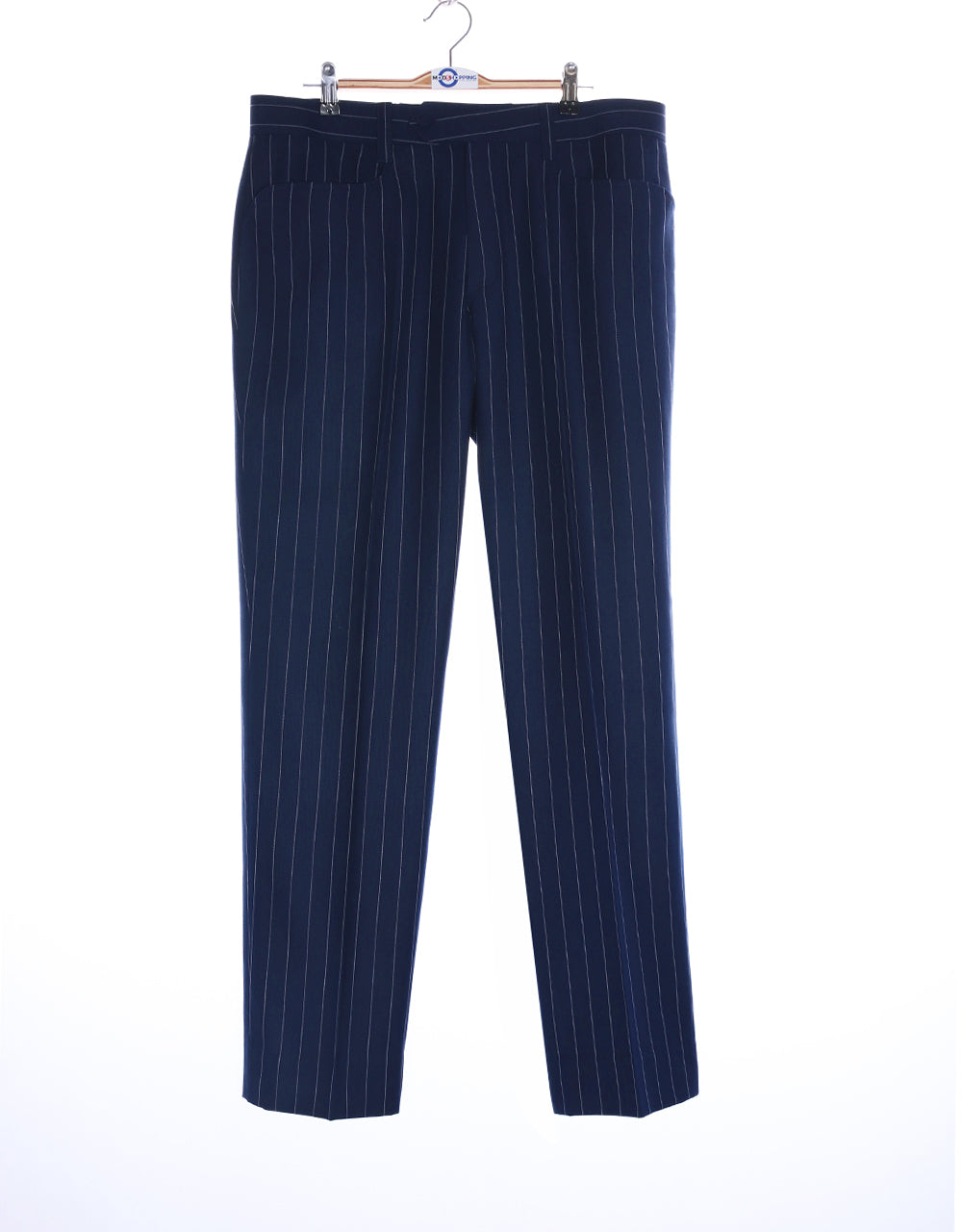 Navy Blue Stripe Suit