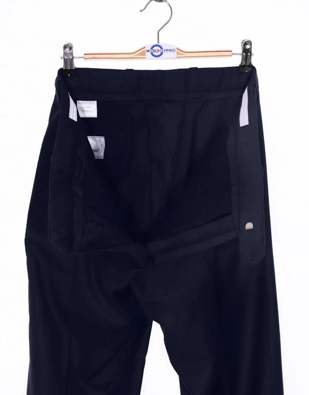 Nehru Collar Suit | Dark Navy Blue Nehru Suit Modshopping