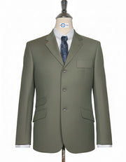 Olive Green Tweed Jacket GVN