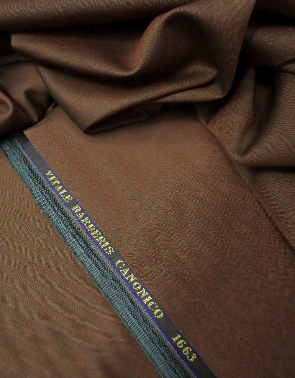 Orange and Olive Green Two Tone Fabric 02