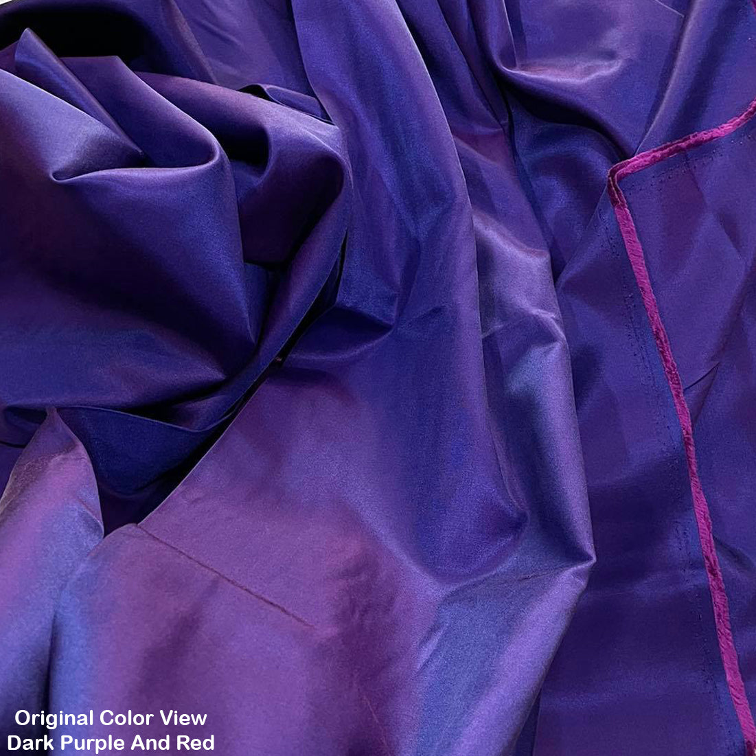 Dark Purple & Red Tailored Fit