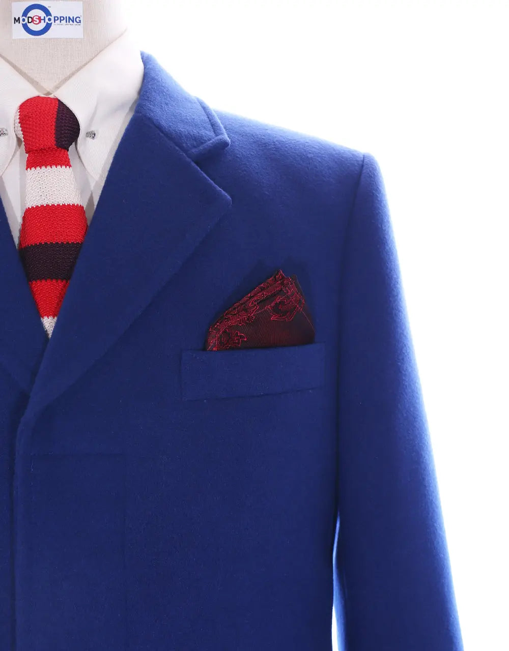 Overcoat | Blue Winter Long Overcoat for men Modshopping Clothing