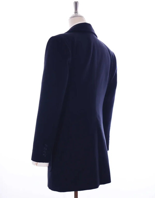 Pea Coat | Retro Vintage Mod Style Wool Classic Navy Blue Pea Coat Modshopping Clothing
