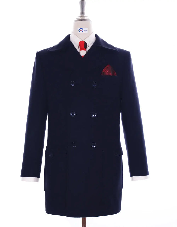 Vintage Style Men's Pea Coat - Modshopping – Mod Shopping Ltd Partnership.