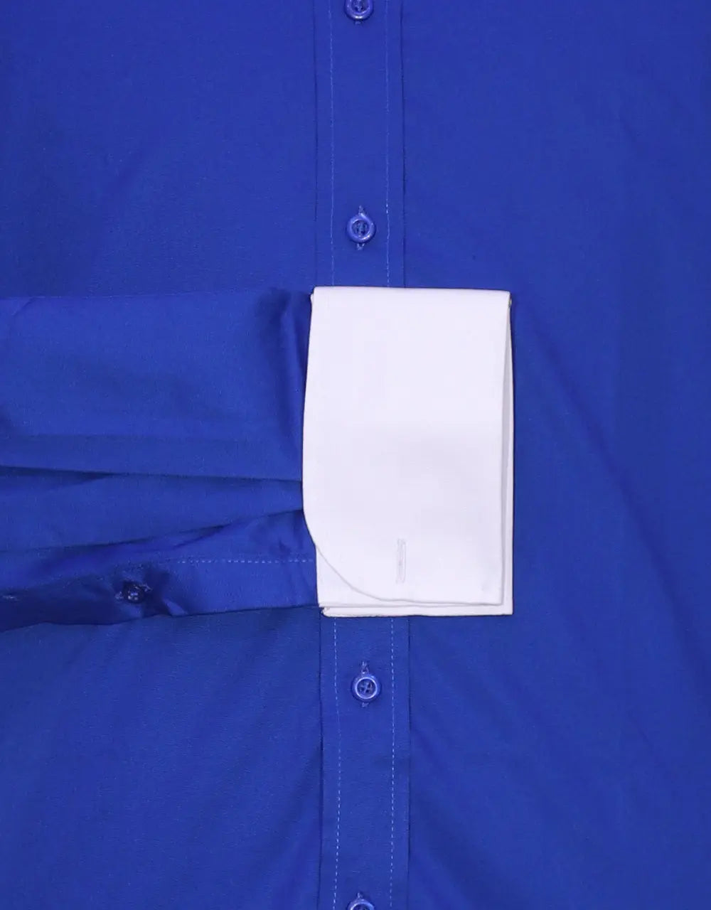 Penny Tab Collar Shirt - Blue Formal Shirt Modshopping Clothing