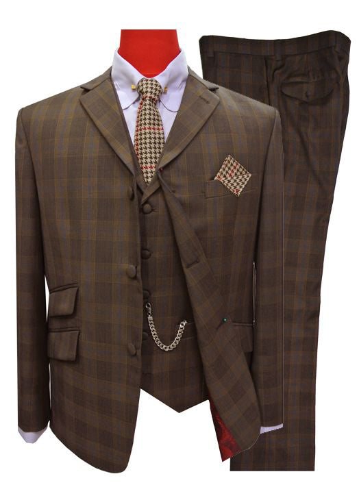 Plaid Check Suit