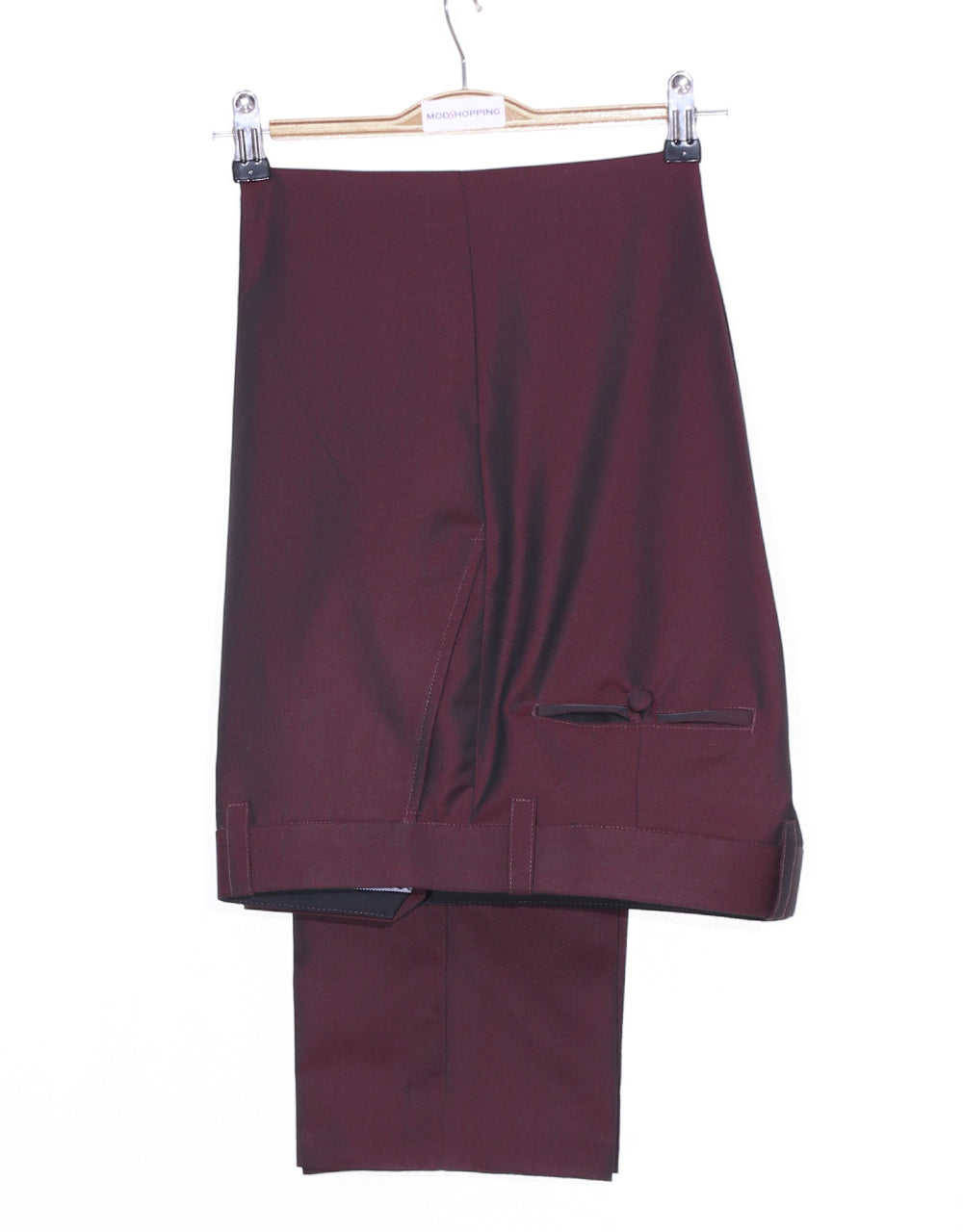 Mod Suit – 60s Style Red & Black Two-Tone Suit