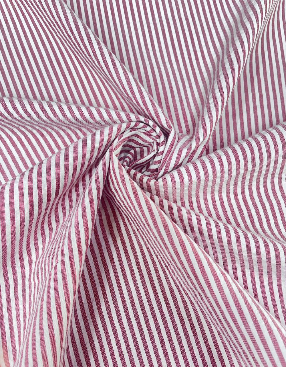 Red Berry Seersucker Suit