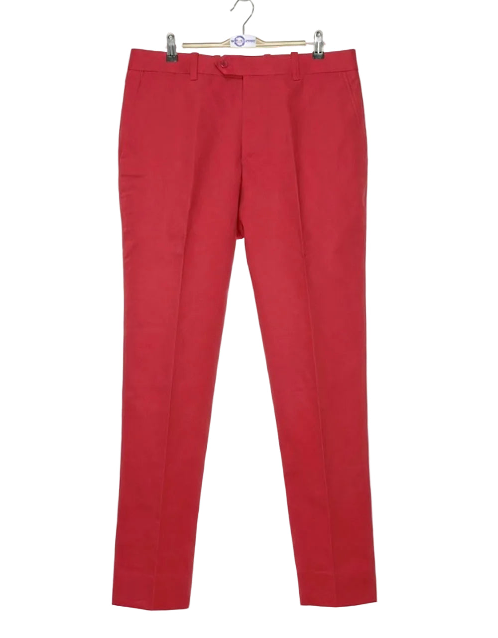 60s Mod Style Red Chino Trousers