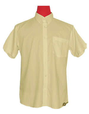 Short Sleeve Shirt | 60S Mod Style Vanilla Color Shirt For Man Modshopping Clothing