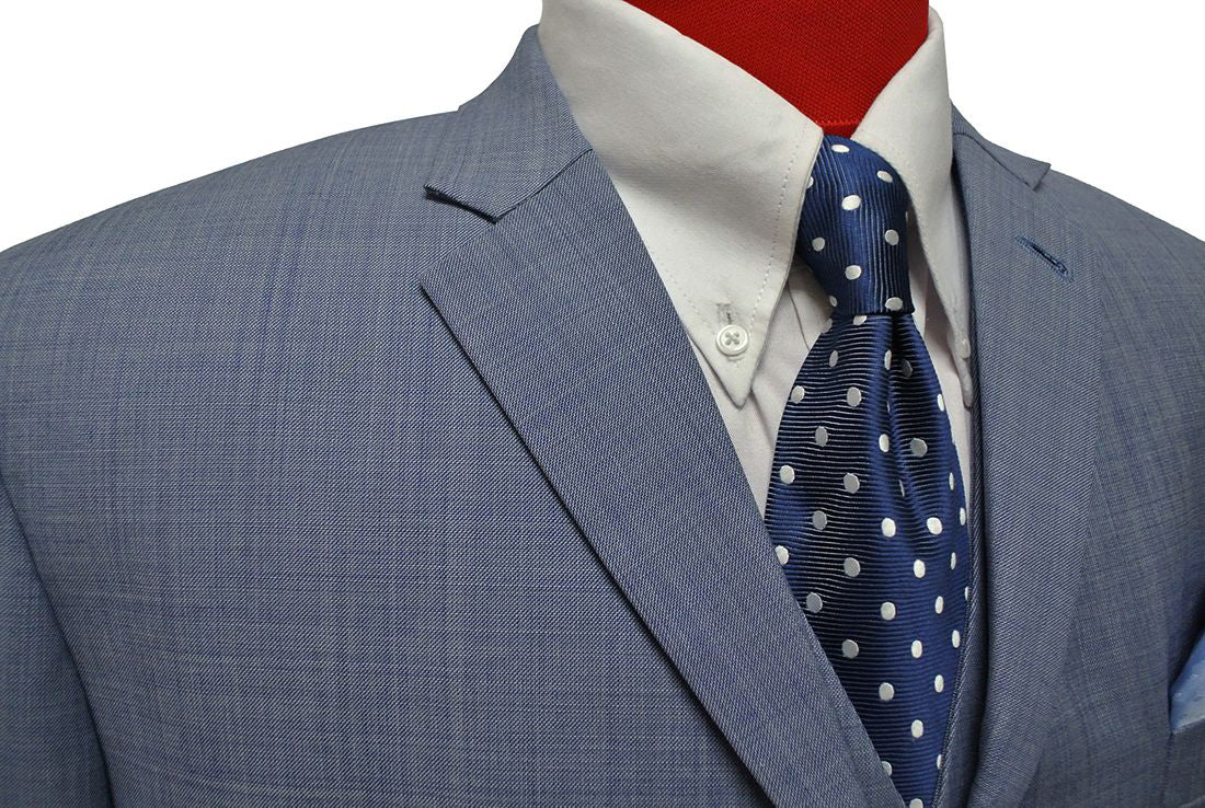 Steel Blue Tailored Suit