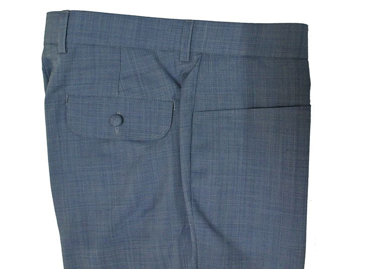 Steel Blue Tailored Suit